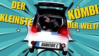  Wir testen den kleinsten E-Kombi der WELT!  AvantierC mit 500€ Rabatt #cenntro #miniauto #test