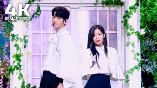 [4K] SOOBIN and ARIN (수빈,아린) - Secret Garden(비밀정원) + No Rules[Remastered] KBS 뮤직뱅크 아콩MC  20210723