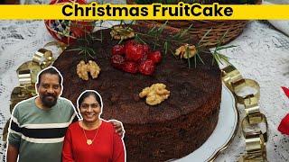 Super Moist Christmas Fruitcake Recipe:Ultimate Moist Fruitcake |Best Christmas Special Fruitcake.