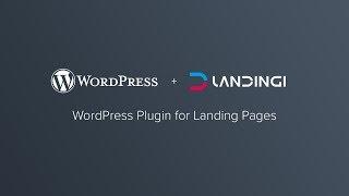 WordPress Plugin for Landing Pages by Landingi