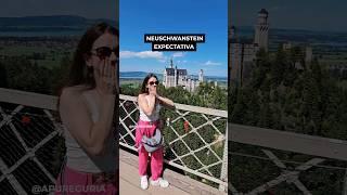 A realidade do castelo mais famoso da Alemanha #shorts #neuschwanstein #alemanha #viagem