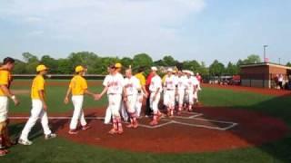 Cardinal Gibbons at Calvert Hall baseball The last at-bat 5-14-10.MOV