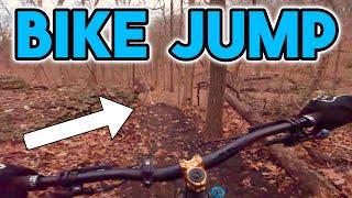 This BACKYARD MTB FEATURE is almost IMPOSSIBLE…