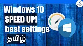 Windows 10 Performance Tips For Speed Up Settings! 2021   Sam Tech Tamil