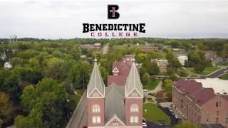 Benedictine College shot by Drone Lawrence | 4K Drone Tour