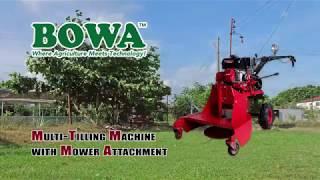 BOWA  with Multi Tilling Machine Mower Attchment - Cutting Stalks