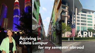 First days in Kuala Lumpur Malaysia | studying abroad, APU | 2024