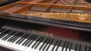 One-legged "Bechstein" piano destined for the dumpster comes back to life after a little TLC