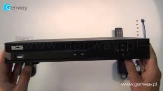 BCS DVR1601QE-II - Rejestrator cyfrowy 16 kanałowy