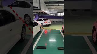 How to reverse into a parking space！！#driving #skills #tips #knowledge #fpy