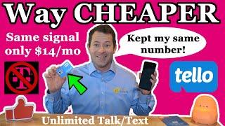  Best Deal 5G Cell Phone Plan - Same Coverage And Features - Way Cheaper! Keep Your Number - Tello