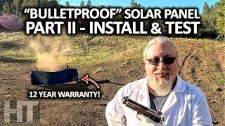 6 Months Later! "Bulletproof" CIGS 200w Solar Panel | BougeRV Yuma Install