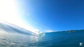 RAW POV WILD TEAHUPO’O PADDLE SESSION