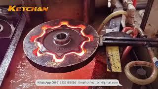 Induction Hardening of Gears & Sprockets - Gear Induction Heat Treatment