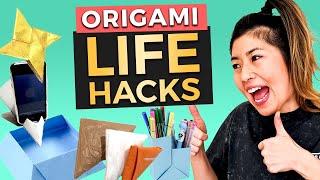 6 Useful Origami Life Hacks that will SAVE you Money