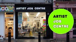 I've opened a job centre for artists in the middle of london!