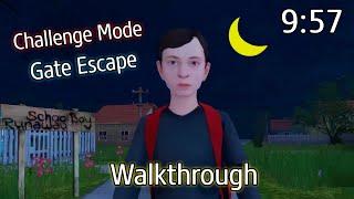 Schoolboy Runaway / Walkthrough Gate Escape in Challenge Mode