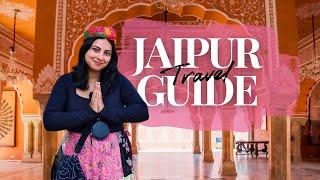 JAIPUR | Best tourist places & must try food | Complete 2 days itinerary | Jaipur Guide | Pink city
