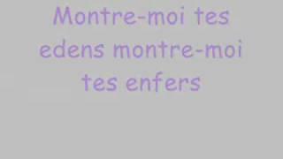 Celine dion - J'irais où tu iras (with lyrics)