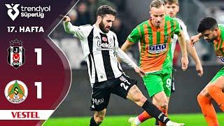 Vestel | Beşiktaş (1-1) Alanyaspor - Highlights/Özet | Trendyol Süper Lig - 2024/25