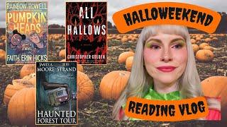 Cozy Halloweekend Reading Vlog | New Fave 5 Star! | Halloween Books | Horror + Graphic Novel +Spooky