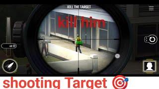 shooting with Sniper game  || goal the target 