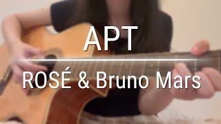 ROSÉ & Bruno Mars - APT. (Fingerstyle Guitar Cover by Angela Deng)