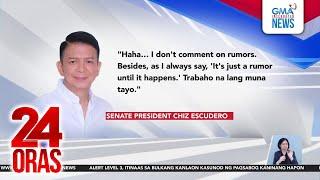 Pagpapalit ng liderato ng Senado, itinanggi ng ilang senador | 24 Oras