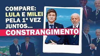 SEM ABRAÇOS NEM SORRISOS: COMPARE A CHEGADA DOS OUTROS PRESIDENTES COM A DE MILEI | Cortes 247