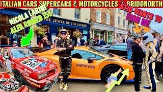 Supercar Showcase: Italian Exotics in BRIDGNORTH Stig Wanted a FIGHT! Mr. Wig.