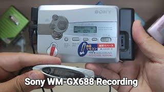 Sony WM-GX688 Repair Cassette Player Walkman Radio Recording