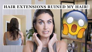 HAIR EXTENSIONS RUINED MY HAIR! // Chit-Chat GRWM