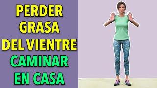 Entrenamiento de 35 Minutos para Quemar Grasa del Vientre - Caminata en Casa