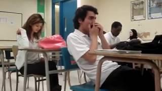 BeatBox Harmonica in Math Class (original)