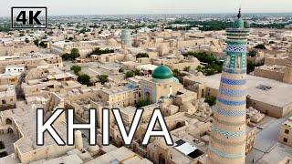 [4K] ХИВА, УЗБЕКИСТАН *Khiva, Uzbekistan* (DRONE DJI MINI 2)