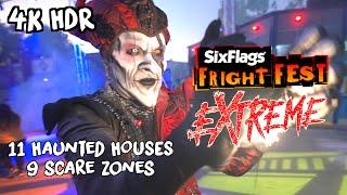 Fright Fest Extreme 2024 at Six Flags Magic Mountain - Valencia, California