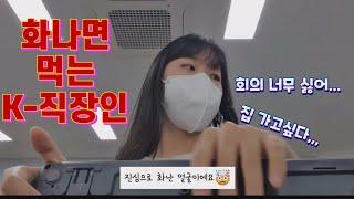 직장인 브이로그ㅣ회사 먹방ㅣ중소기업 vlogㅣ영업관리직ㅣ자동차회사ㅣ공장사무직ㅣ제조업 사무직ㅣ현실 직장 vlog