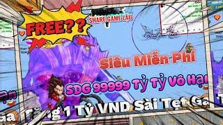 Share Game Lậu Nro Miễn Phí Dame Ảo Tặng 1 Tỷ VND SDG 99999999 Tỷ Tỷ Tỷ 1 Đấm Boss Bay Màu