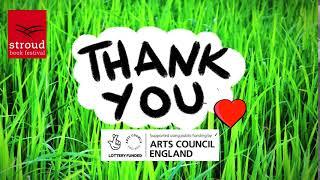 Stroud Book Festival 2020 - Thank you Arts Council