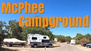 McPhee Campground - Dolores Colorado