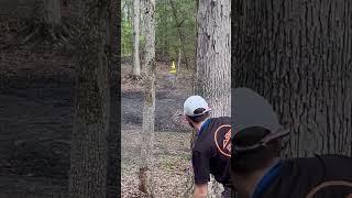 INCREDIBLE BIRDIE Save During National Championship!  #discgolf