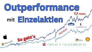 Massive Outperformance: So schlägst du den S&P 500 mit Einzelaktien! 