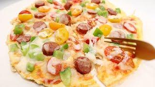 Rice Cake Pizza  年糕披萨 糯叽叽 又快手