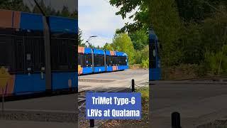 NEW TriMet MAX Type-6 train - Not in Service