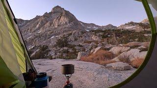 Backpacking the Sierra - Kings Canyon 7 pass loop (Bishop to Italy) Long Version