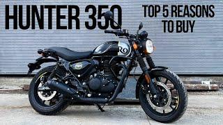 2024 Royal Enfield Hunter 350 Review | Most Value For Money | Top 5 Reasons to Buy | Motorxone