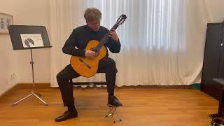 Flavius Wagner - III. Stuttgart International Classic Guitar Competition 2024, 1st Round