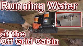 DIY Running Water RV Pump Off Grid Cabin Seaflo