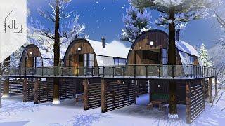 The Snow Pods | The Sims 4 Speed Build