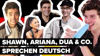 Stars wie Shawn Mendes, Ariana Grande, Jack&Jack, TINI, Dua Lipa & Co sprechen DEUTSCH | Digster Pop